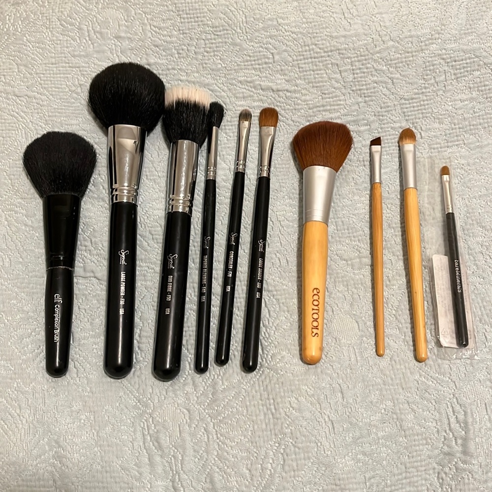 SIGMA ELF ECOTOOLS BARE MINERALS Makeup Brushes!!